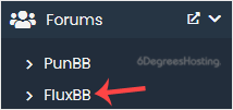FluxBB-softaculous.gif